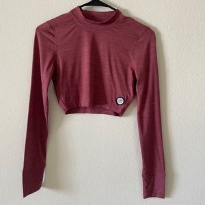 Women‘s Crop long sleeve shirt with sun protection Xs